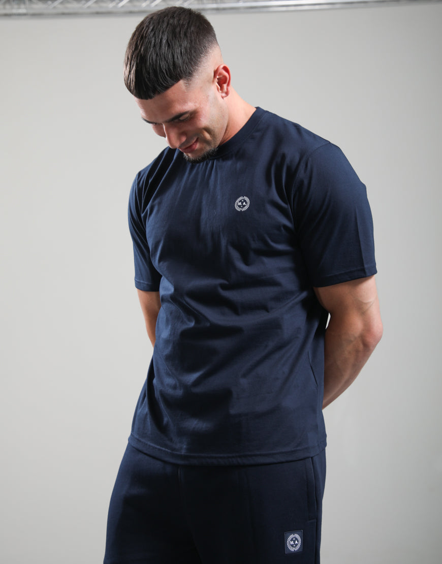 Marshall Artist Delta Logo T-Shirt - Navy