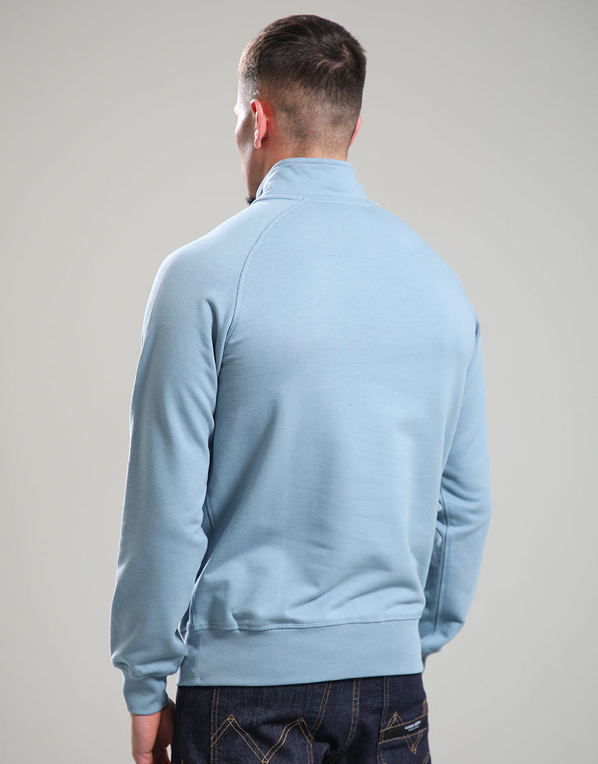 Marshall Artist Foundation 1/4 Zip Sweat - Steel Blue