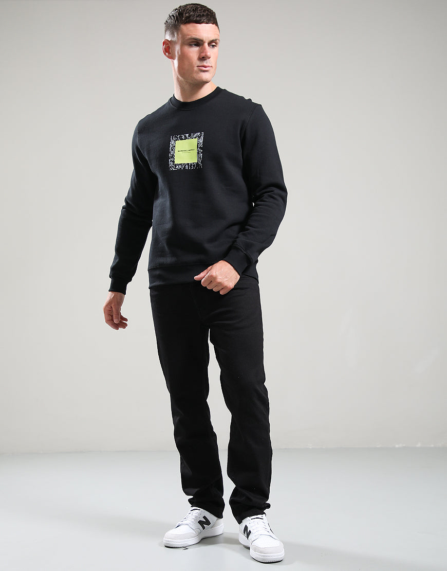Marshall Artist Photek Box Logo Crew Neck Sweatshirt - Black
