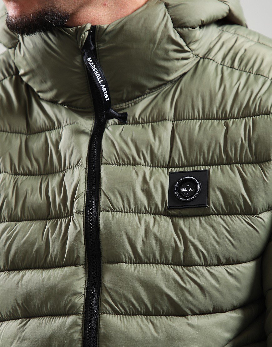 Marshall Artist Ashdale Bubble Jacket - Khaki