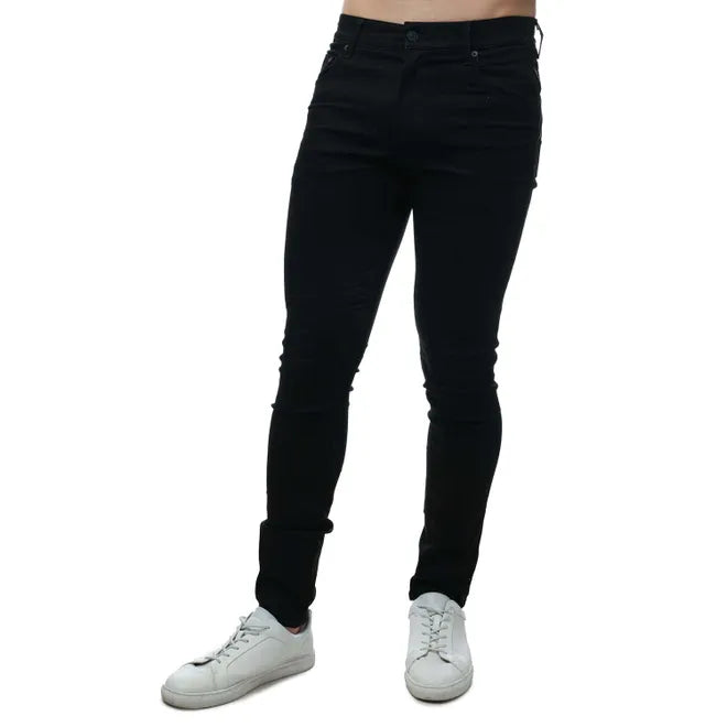 Replay M1021 85B 010.098 Hyperflex Denim Jeans - Black