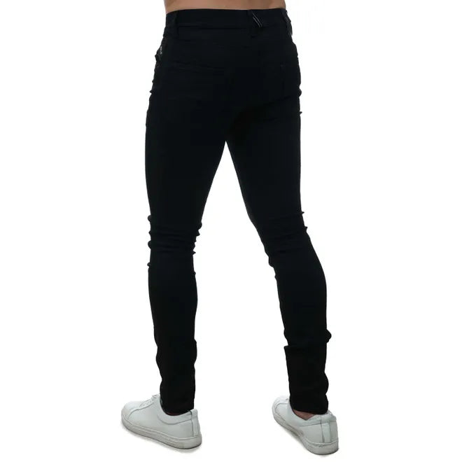 Replay M1021 85B 010.098 Hyperflex Denim Jeans - Black